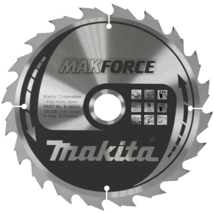 Пильный диск Makita B-43717 235x30x24T