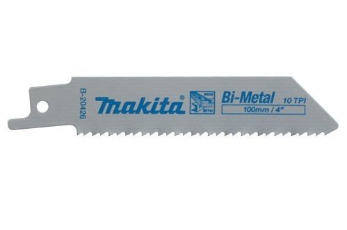 Пилка для сабельной пилы Makita B-20426 10 зуб, длина 100мм, 5шт
