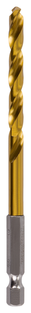 Сверло по металлу Макита HSS-TiN 6.5х100мм 1/4 (D-17778)