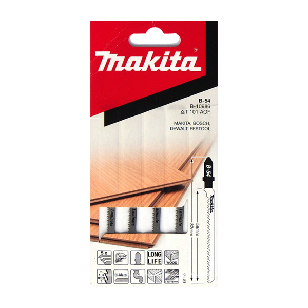 Пилки для электролобзика Super Express B-54 Makita B-10986