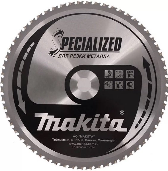 Пильный диск Макита по металлу 305x25.4x2.4х60T (B-29402)
