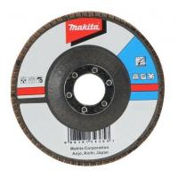 Лепестковый шлифовальный диск Макита 180мм 40К плоский Ce (D-28531)