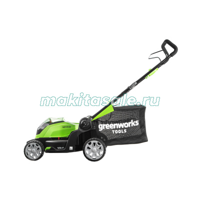 Газонокосилка аккумуляторная Greenworks , 40V, G40LM41K4,  40 см, c 1хАКБ 4 А.ч и ЗУ
