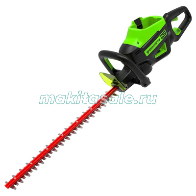 Кусторез аккумуляторный Greenworks  2206507 GD60HT66, 60V, 66 см, бесщеточный, без АКБ и ЗУ
