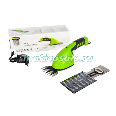 Greenworks 3,6V аккумуляторные садовые ножницы со встроенным аккумулятором 2 Ah