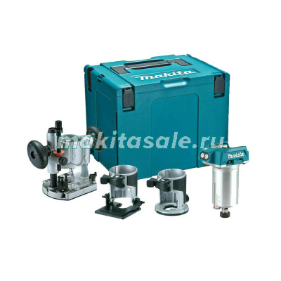 Аккумуляторный кромочный фрезер Makita DRT50ZJX2