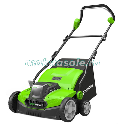 Аэратор-скарификатор аккумуляторный Greenworks GD40SC36 c АКБ 4АЧ и ЗУ
