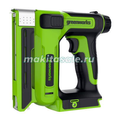 Степлер аккумуляторный Greenworks G24CS10, 24V, без АКБ и ЗУ