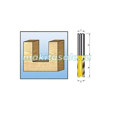 Фреза пазовая Makita D-67913