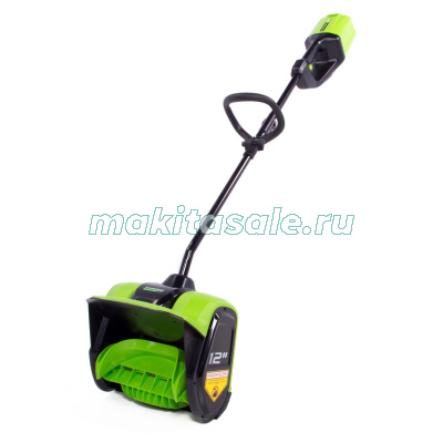 Снегоуборщик аккумуляторный Greenworks GD60SS, 60V, 30 см, бесщеточный, c АКБ 4АЧ и ЗУ