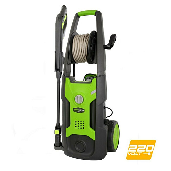 Мойка высокого давления электрическая Greenworks GPWG5II, 2000 Вт, 140 бар