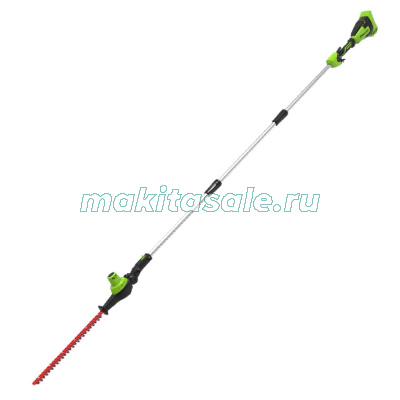 Высоторез-Кусторез аккумуляторный Greenworks G40PSH 1303907, 2 в 1, 40V, без АКБ и ЗУ