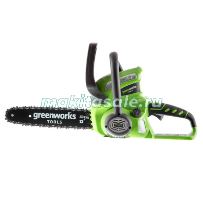 Цепная пила аккумуляторная Greenworks G40CS30K4, 40V, 30 см, с 1хАКБ 4 А.ч и ЗУ
