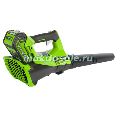 Воздуходув аккумуляторный Greenworks G40ABK4 40V с АКБ 4 АЧ и ЗУ
