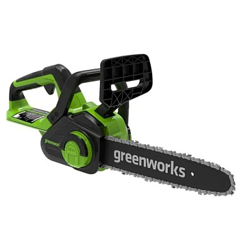 Цепная пила аккумуляторная Greenworks G24CS25, 24V, 25см, c 1хАКБ 8Ач и ЗУ