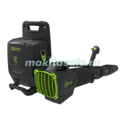 Воздуходув ранцевый Greenworks 82V GD82BPB