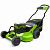 Газонокосилка аккумуляторная Greenworks 82LM30S, 82V, 76 см