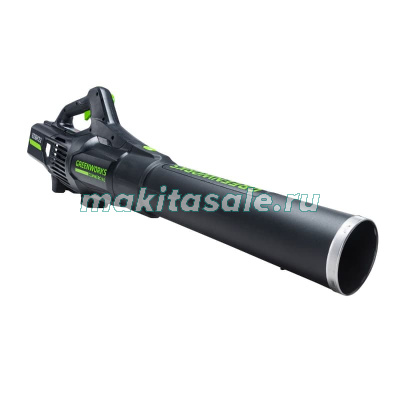 Воздуходув аккумуляторный Greenworks GD82ABII 2407007, 82V, бесщеточный, с 1хАКБ 5 Ач и ЗУ
