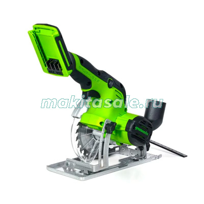Циркулярная мини пила аккумуляторная Greenworks G24MCS 1501207, 24V, бесщеточная, без АКБ и ЗУ