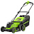 Газонокосилка аккумуляторная Greenworks GD24X2LM411, 2х24V, 41 см, c 2хАКБ 4Ач и ЗУ