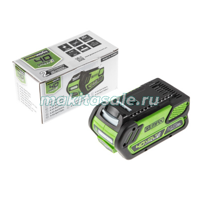 Цепная пила аккумуляторная Greenworks G40CS30K4, 40V, 30 см, с 1хАКБ 4 А.ч и ЗУ