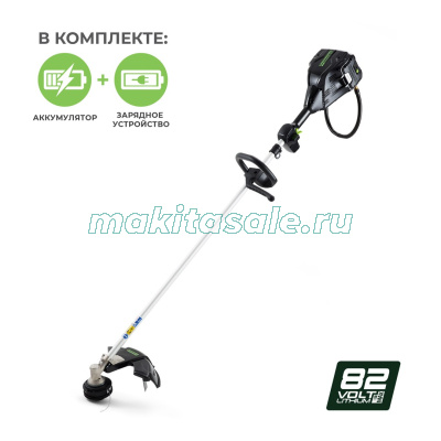 Триммер аккумуляторный Greenworks GС82BCK5, 82V, 41 см, с 1хАКБ 5 А.ч. и ЗУ