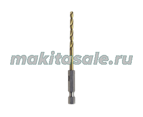 Сверло для металла HSS-TiN 5х100мм Makita D-14962