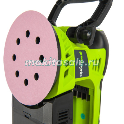 Шлифовальная машина, аккумуляторная Greenworks 24V G24ROS без АКБ и ЗУ