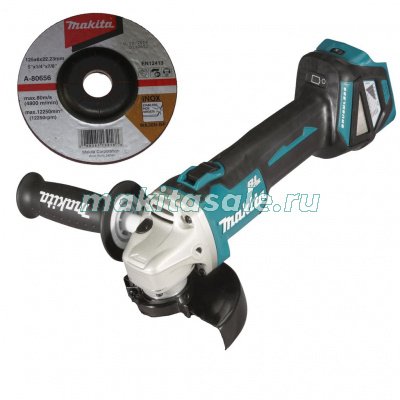 Аккумуляторная угловая шлифмашина Makita DGA511Z