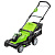 Газонокосилка аккумуляторная Greenworks , 40V, G40LM41K4,  40 см, c 1хАКБ 4 А.ч и ЗУ
