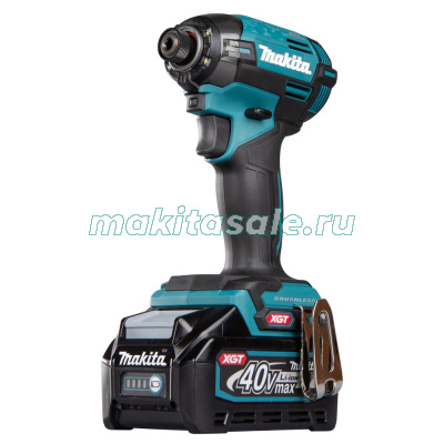 Аккумуляторный ударный шуруповерт XGT Makita TD002GD201
