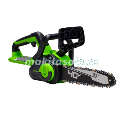 Цепная пила аккумуляторная Greenworks G40CS30II 40V, 30 см, без АКБ и ЗУ
