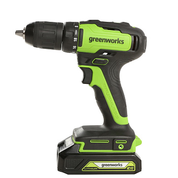 Дрель-шуруповерт аккумуляторная Greenworks 24V GD24DD35 без АКБ и ЗУ