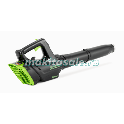 Воздуходув аккумуляторный, для работы с ранцовым АКБ Greenworks GC82BLB, 82V, без АКБ и ЗУ
