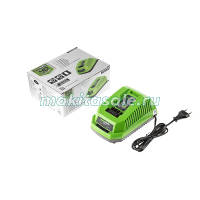 Снегоуборщик аккумуляторный Greenworks GD40SSK4 40V с 1хАКБ 4 А.ч и ЗУ