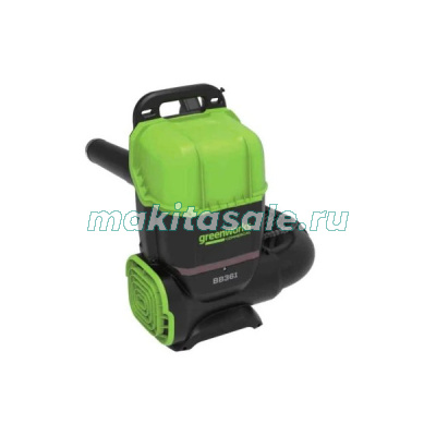 Воздуходув аккумуляторный ранцевый Greenworks GD82BP2, 82V