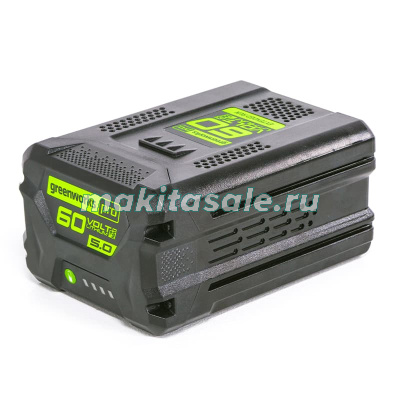 Аккумулятор GreenWorks G60B5, 60V, 5 Ач
