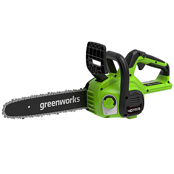 Цепная пила аккумуляторная Greenworks G40CS30II, 40V, 30 см,  с 1* АКБ 2АЧ и ЗУ