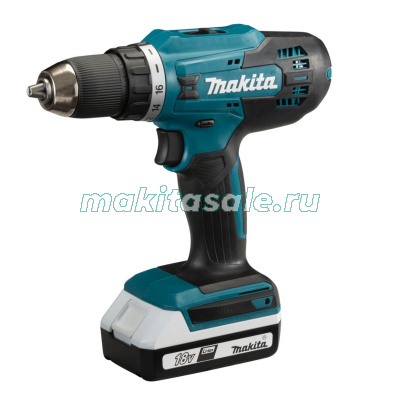 Аккумуляторная безударная дрель-шуруповерт Makita DF488D002