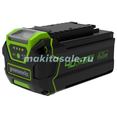 Аккумулятор GreenWorks G40B4, 40V, 4 Ач