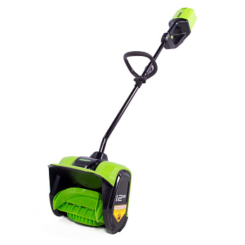 Снегоуборщик аккумуляторный Greenworks GD60SS, 60V, 30 см, бесщеточный, без АКБ и ЗУ