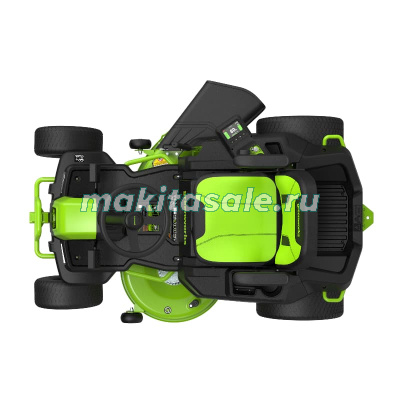 Трактор аккумуляторный Greenworks GC82LT107, 82V, без АКБ и ЗУ