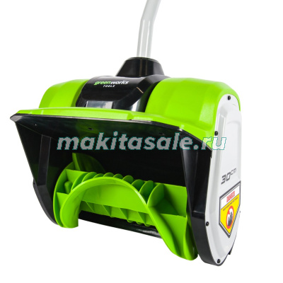 Снегоуборщик аккумуляторный G-MAX 40V GREENWORKS GD40SS с АКБ 5 Ач и ЗУ