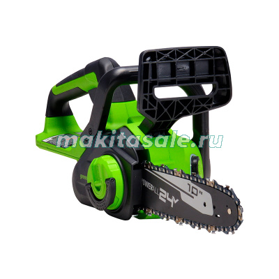 Цепная пила аккумуляторная GreenWorks G24CS25K4
