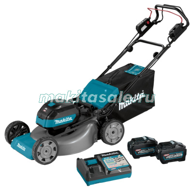 Аккумуляторная самоходная газонокосилка XGT Makita LM002GT201