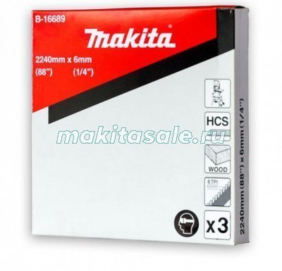 Полотно Makita B-16689 для криволинейной резки дерева