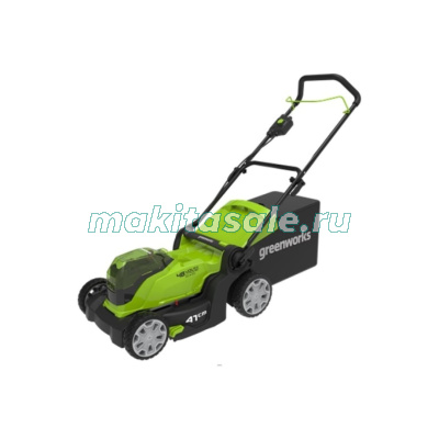 Газонокосилка аккумуляторная Greenworks G24X2LM41K2, 24V