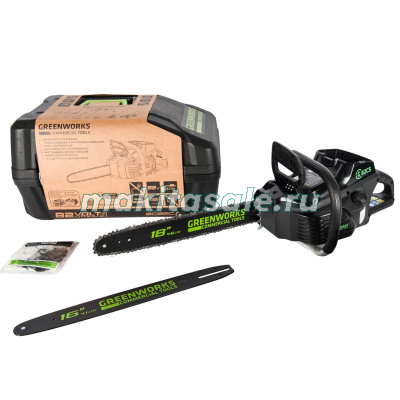 Цепная пила аккумуляторная Greenworks GС82CS50 без АКБ и ЗУ