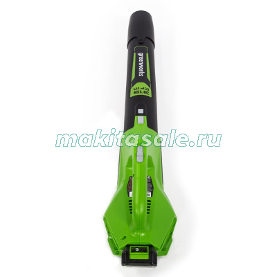 Воздуходув аккумуляторный Greenworks 24V, c 1хАКБ 2Ач и ЗУ