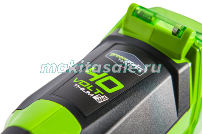 Снегоуборщик аккумуляторный G-MAX 40V GREENWORKS GD40SS с АКБ 5 Ач и ЗУ